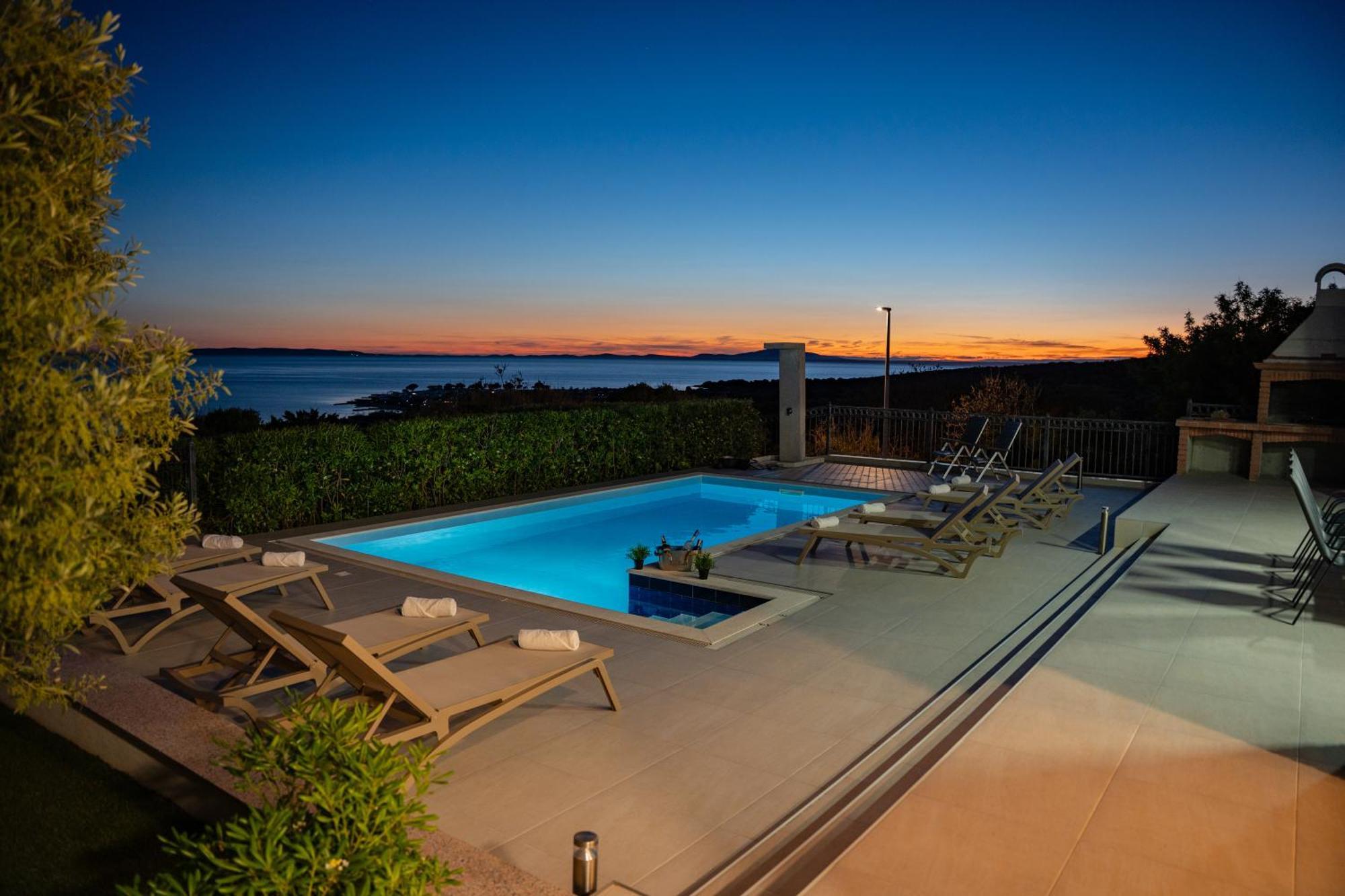 Villas Royal I With Private Pool Novalja Exterior foto